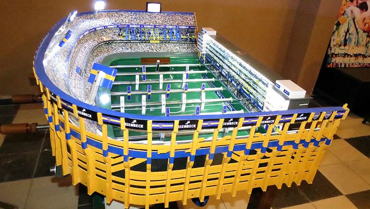 Miniatur Stadion La Bombonera. Copyright: &copy; Diario San Francisco