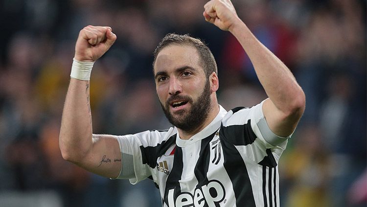 Stiker Juventus, Gonzalo Higuain. Copyright: © Getty Images