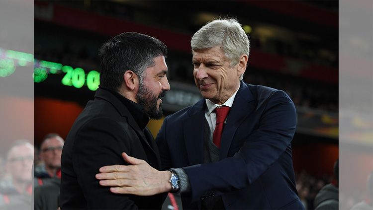 Wenger vs Gattuso Copyright: © Getty Images