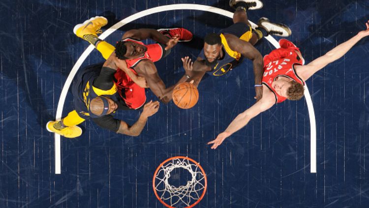 Toronto Raptors vs Indiana Pacers. Copyright: © Getty Images