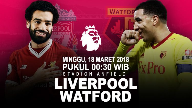 Prediksi Liverpool vs Watford. Copyright: © INDOSPORT
