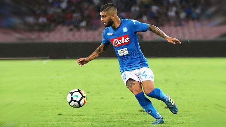 Lorenzo Insigne berikan serangan mental kepada Ronaldo. Copyright: © Getty Images