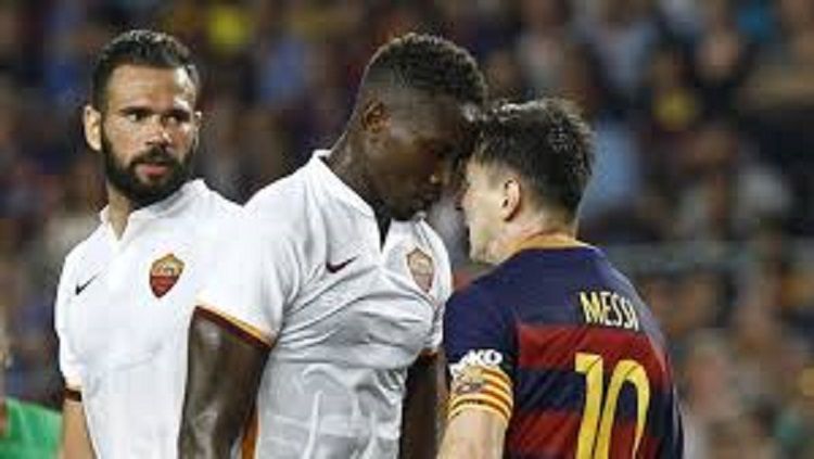 AS Roma vs Barcelona. Copyright: © Skysports