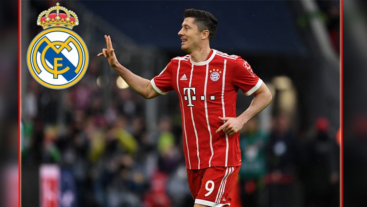 Robert Lewandowski bersedia untuk bergabung ke Real Madrid. Copyright: © Getty Images