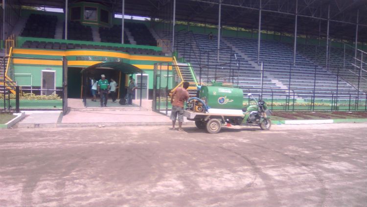 Perkembangan Stadion Teladan Medan Copyright: © Kesuma Ramadhan/INDOSPORT