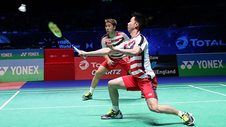 Kevin Sanjaya/Marcus Gideon. Copyright: © PBSI