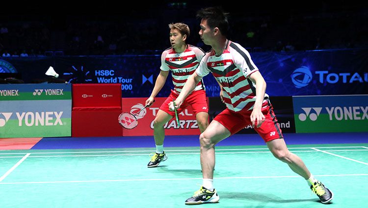 Kevin Sanjaya/Marcus Gideon. Copyright: © PBSI