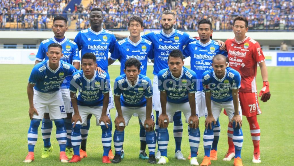 Skuat Persib Bandung. Copyright: © Arif Rahman/INDOSPORT