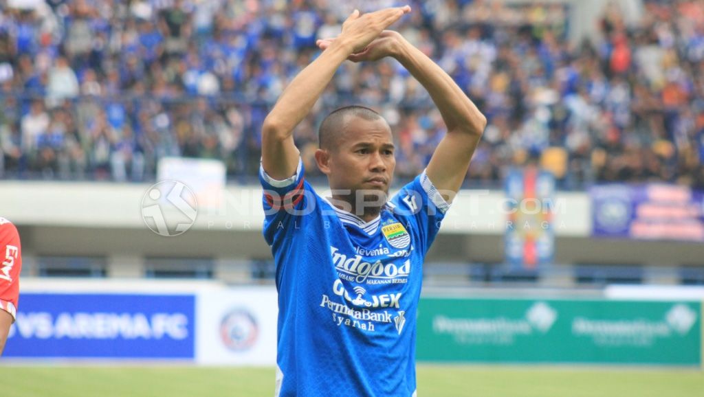 Kapten Persib Bandung, Supardi. Copyright: Â© Arif Rahman/INDOSPORT