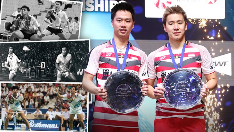 Kevin Sanjaya/Marcus Gideon. Copyright: © INDOSPORT