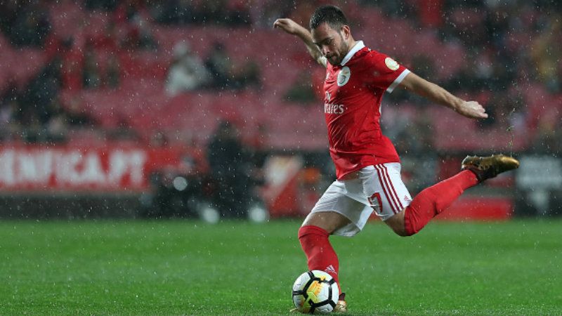 Andrija Zivkovic, gelandang sayap Benfica. Copyright: © Getty Images