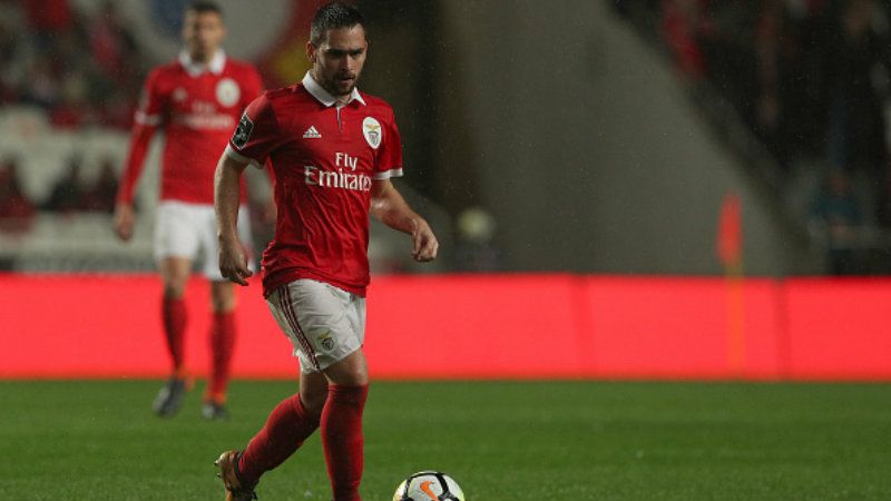 Andrija Zivkovic, gelandang sayap Benfica. Copyright: © Getty Images