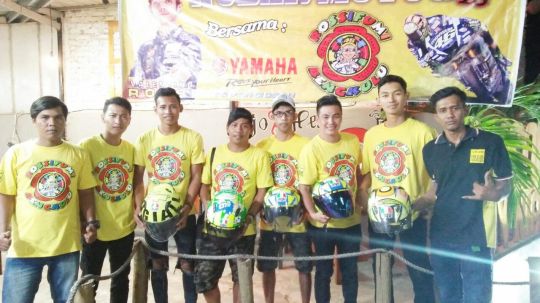 Keseruan Nobar FCVRI Regional Bengkulu Copyright: © Fans Club Valentino Rossi Indonesia