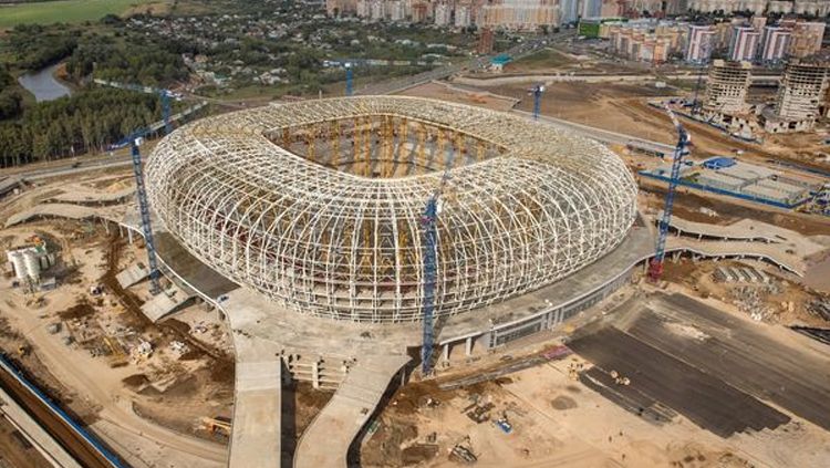 Mordovia Arena. Copyright: © mirror.co.uk