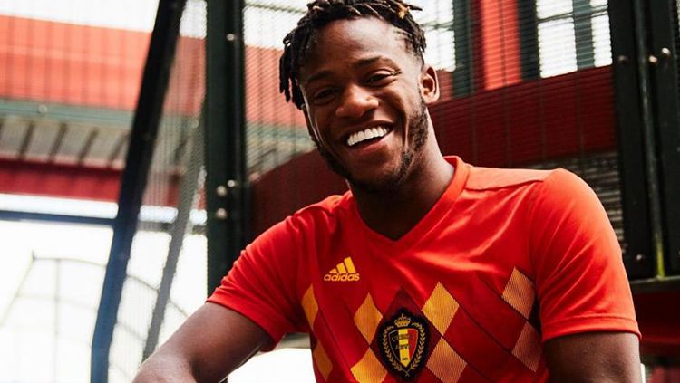 Jersey Home Belgia Piala Dunia 2018 Copyright: © Adidas