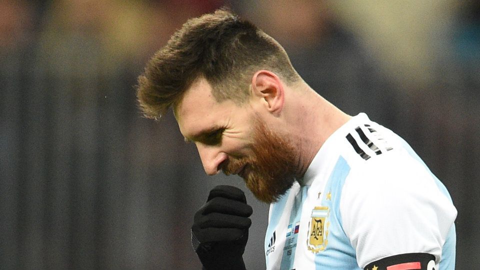 Lionel Messi di Timnas Argentina. Copyright: © Getty Images