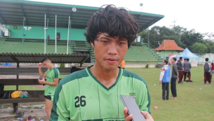 Rishadi Fauzi, penyerang Persebaya Surabaya. Copyright: © Fitra Herdian Ariestianto/INDOSPORT