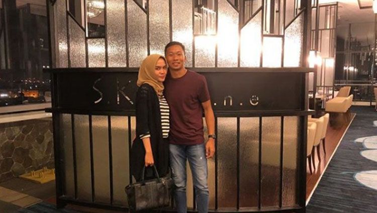 Awan Setho dan Amalia Rahmi Copyright: © Instagram