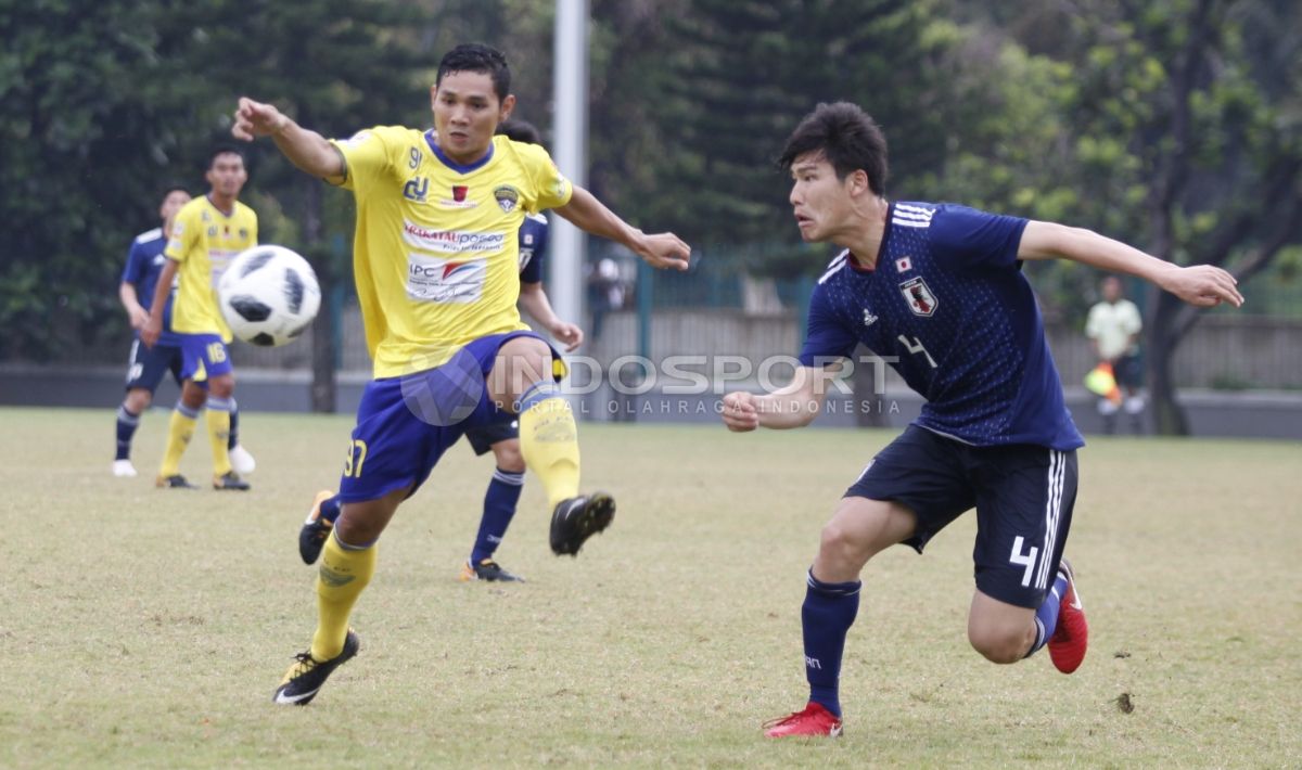 Cilegon United vs Jepang U-19 Copyright: © Herry Ibrahim/INDOSPORT