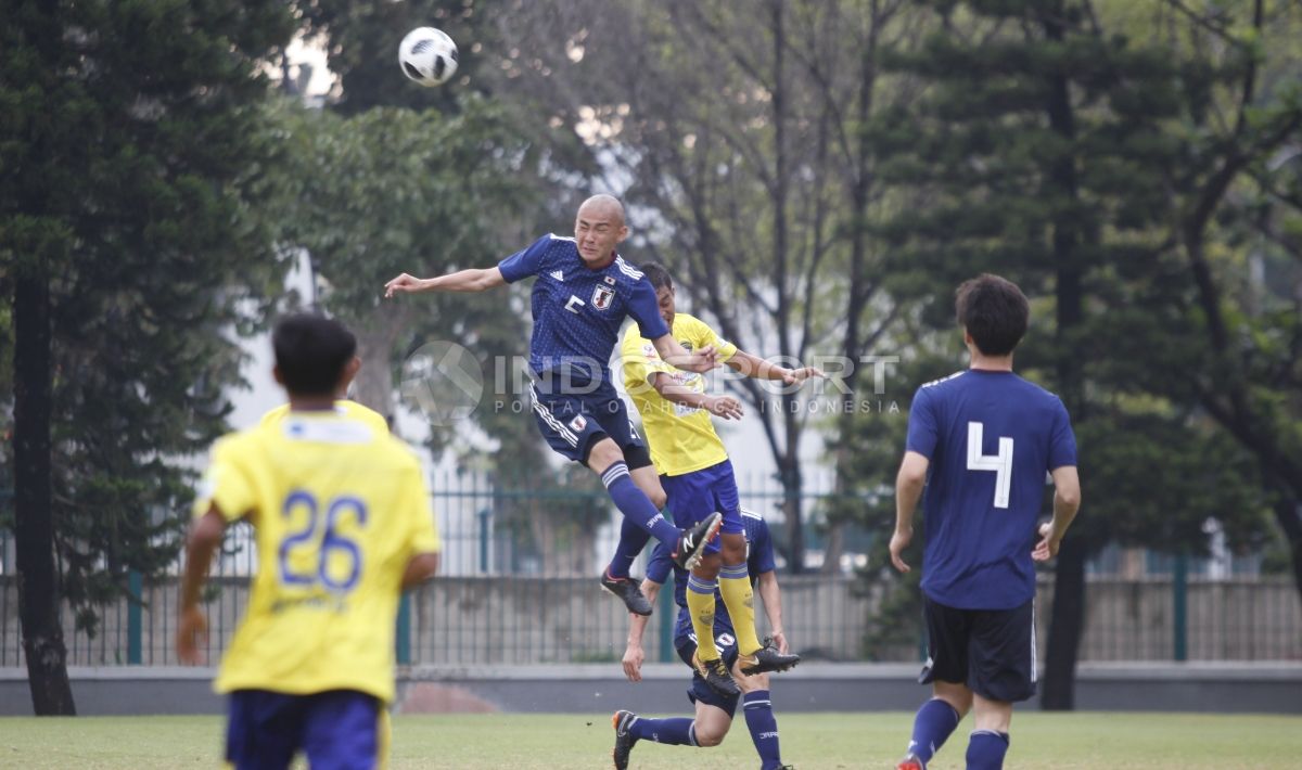 Cilegon United vs Jepang U-19. Copyright: © Herry Ibrahim/INDOSPORT