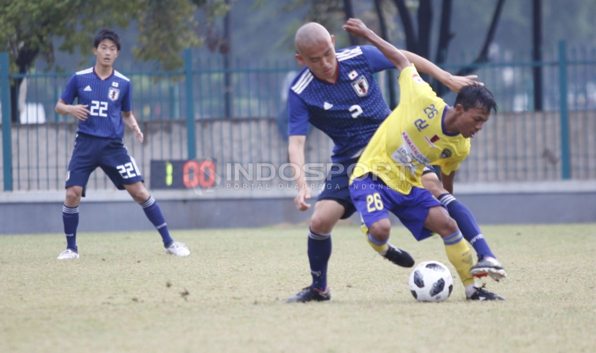 Cilegon United vs Jepang U-19 Copyright: © Herry Ibrahim/INDOSPORT