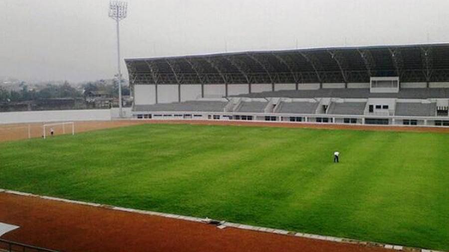 Salah satu tempat latihan Persib, Stadion Arcamanik. Copyright: © Twitter/@Gilang_Mahesa