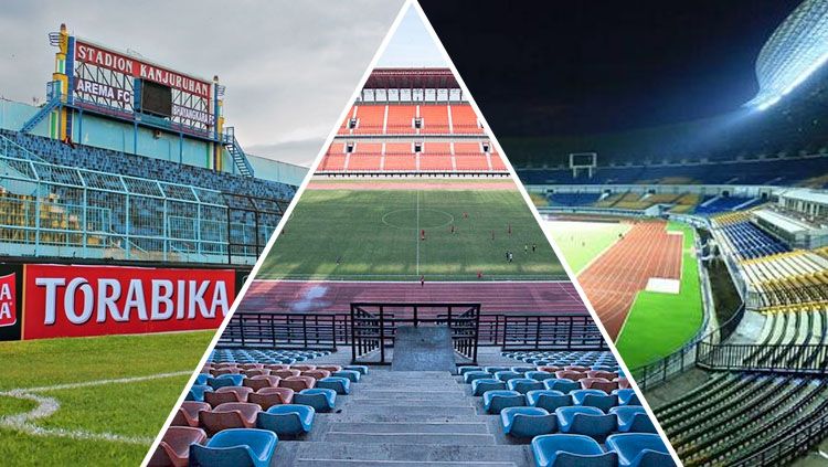 3 Stadion terbesar di Liga 1 2018 Copyright: © Football265.com