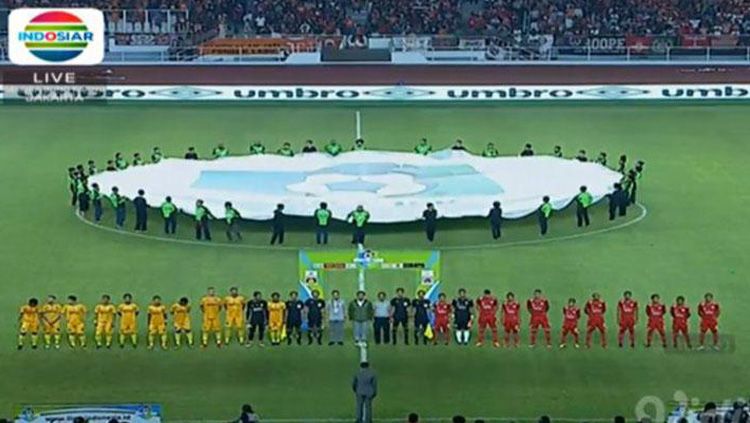 Bhayangkara FC vs Persija Jakarta. Copyright: © Streaming Indosiar