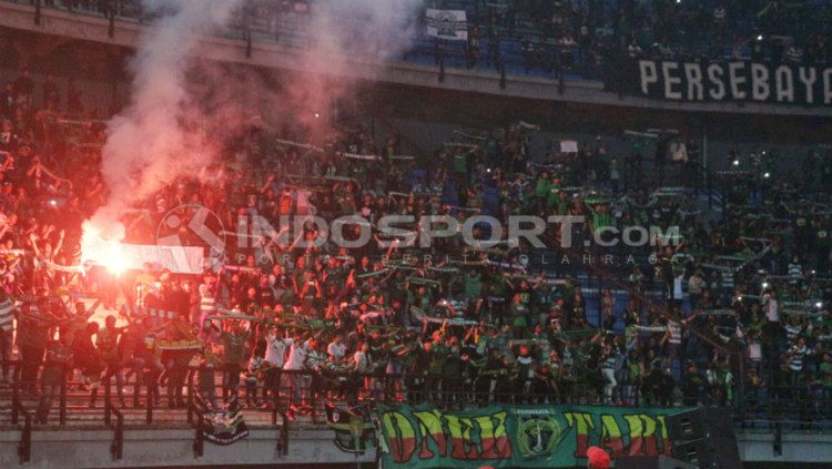 Persebaya. Copyright: © Fitra Herdian A/INDOSPORT