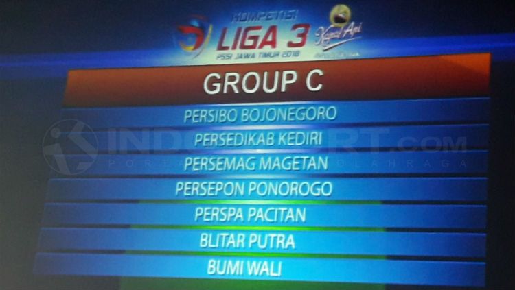 Hasil Drawing Liga 3 Jatim Copyright: © Ian Setiawan/INDOSPORT