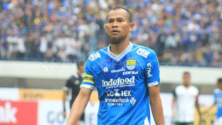 Kapten Persib Bandung, Supardi sayangkan kematian suporter di Stadion GBLA. Copyright: © Arif Rahman/INDOSPORT