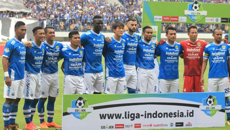 Skuat Persib Bandung. Copyright: © Arif Rahman/INDOSPORT