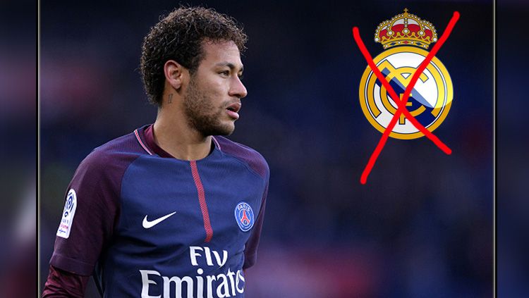 Agen membeberkan alasan mengapa Neymar tidak akan bergabung dengan Real Madrid dan Barcelona. Copyright: © INDOSPORT