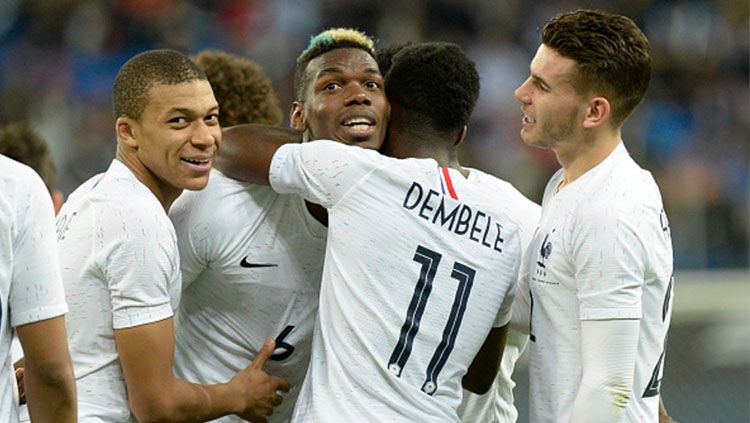 Chelsea membidik trio gratisan Prancis yakni Kylian Mbappe, Paul Pogba, dan Ousmane Dembele dan bakal semengerikan apa formasi mereka jika hal itu terwujud? Copyright: © Getty Images