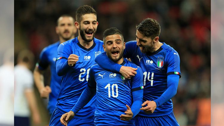 Para pemain Italia. Copyright: © Getty Images