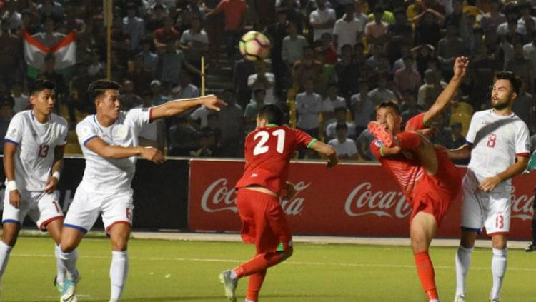 Filipina vs Tahikistan. Copyright: © AFC