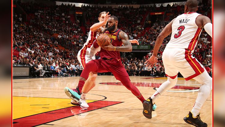 Cleveland Cavaliers vs Miami Heat. Copyright: © INDOSPORT