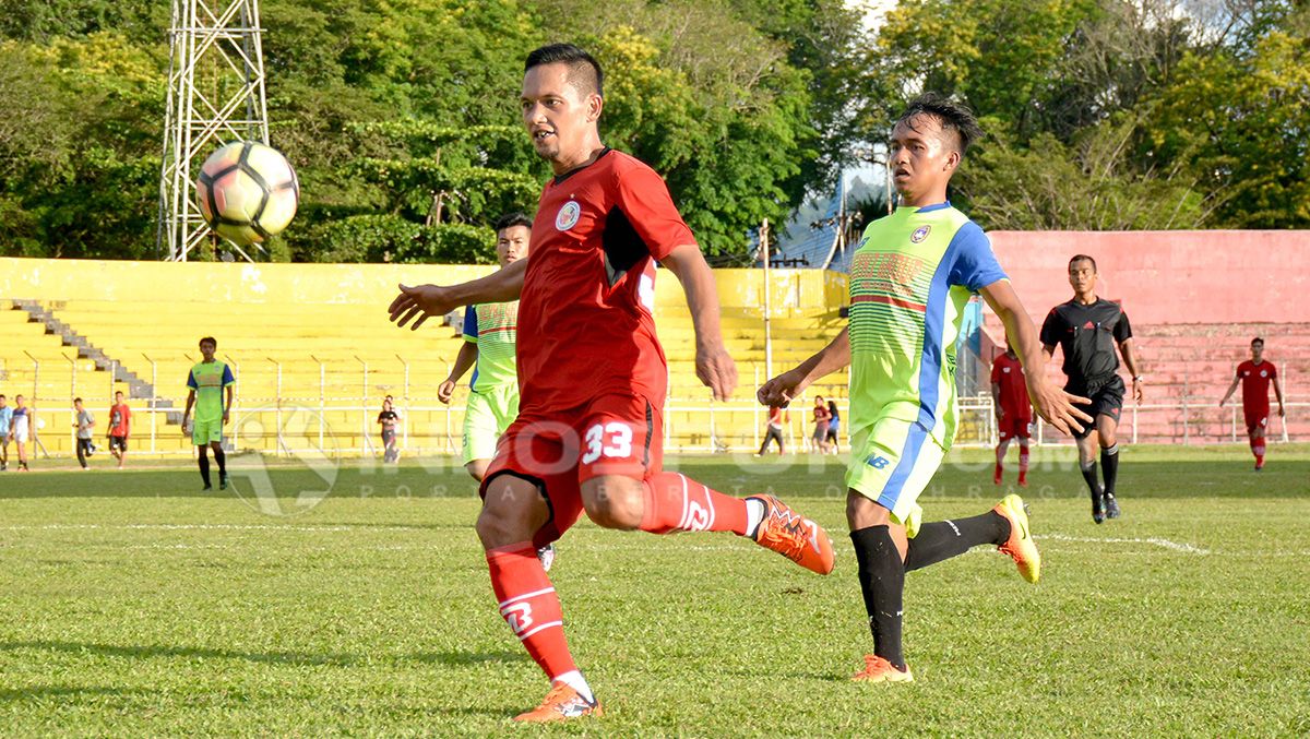 Penyerang anyar Semen Padang, Rachmat Afandi Copyright: © Taufik Hidayat/INDOSPORT.COM