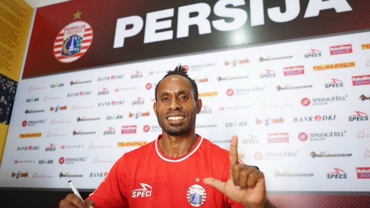 Frengki Kogoya, winger baru Persija. Copyright: © Media Persija