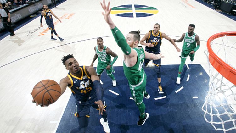 Celtics vs Jazz. Copyright: © Getty Images