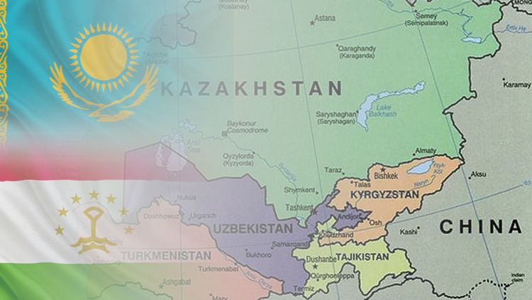 Tajikistan dan Kazakhstan. Copyright: © INDOSPORT