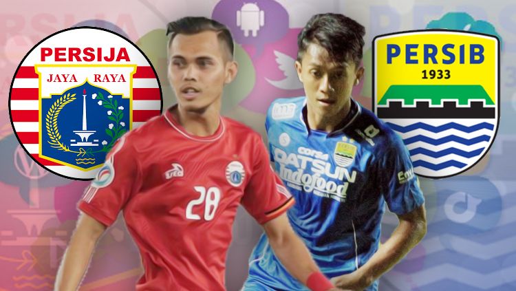 Persija Jakarta vs Persib Bandung. Copyright: © INDOSPORT