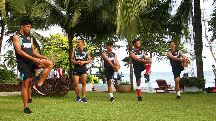 PSM Makassar jalani latihan. Copyright: © PSM Makassar