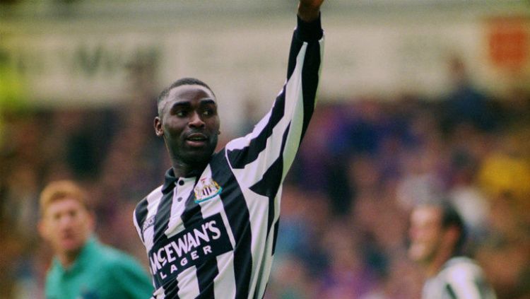 Andrew Cole, penyerang Newcastle United Copyright: © Getty Images