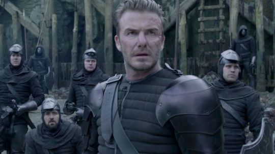 David Bekcham di film King Arthur. Copyright: &copy; Daily Mail