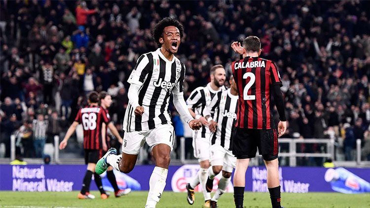 Juan Cuadrado, pemain Juventus Copyright: © Twitter