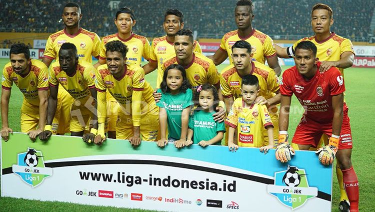 Sriwijaya FC. Copyright: © INDOSPORT/Muhammad Effendi
