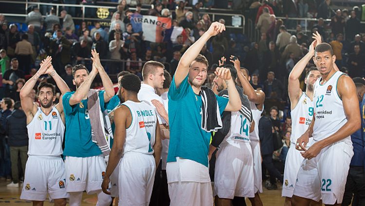 Tim Basket Real Madrid. Copyright: © Getty Images