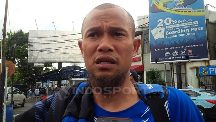 Supardi Nasir, pemain Persib Bandung. Copyright: © Arif Rahman/INDOSPORT