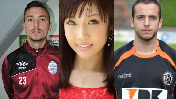 Davide Iovinella, Melo Imai, dan Jonathan de Falco. Copyright: © INDOSPORT